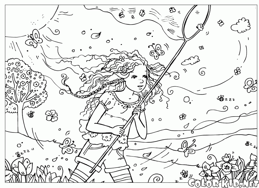 activity village coloring pages autumn - photo #31