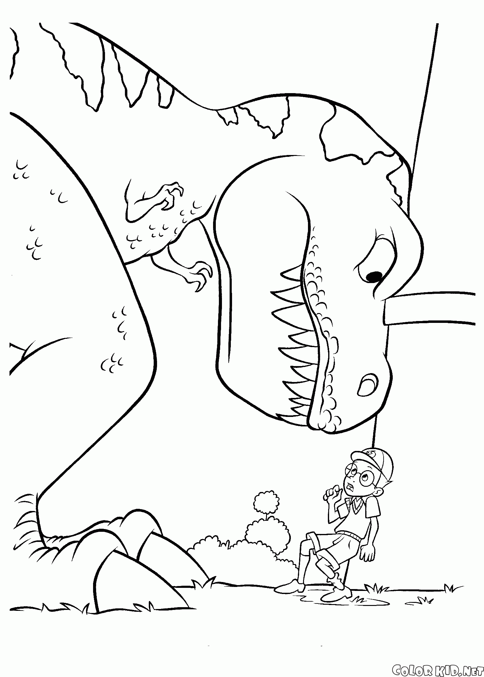 恐竜とルイス