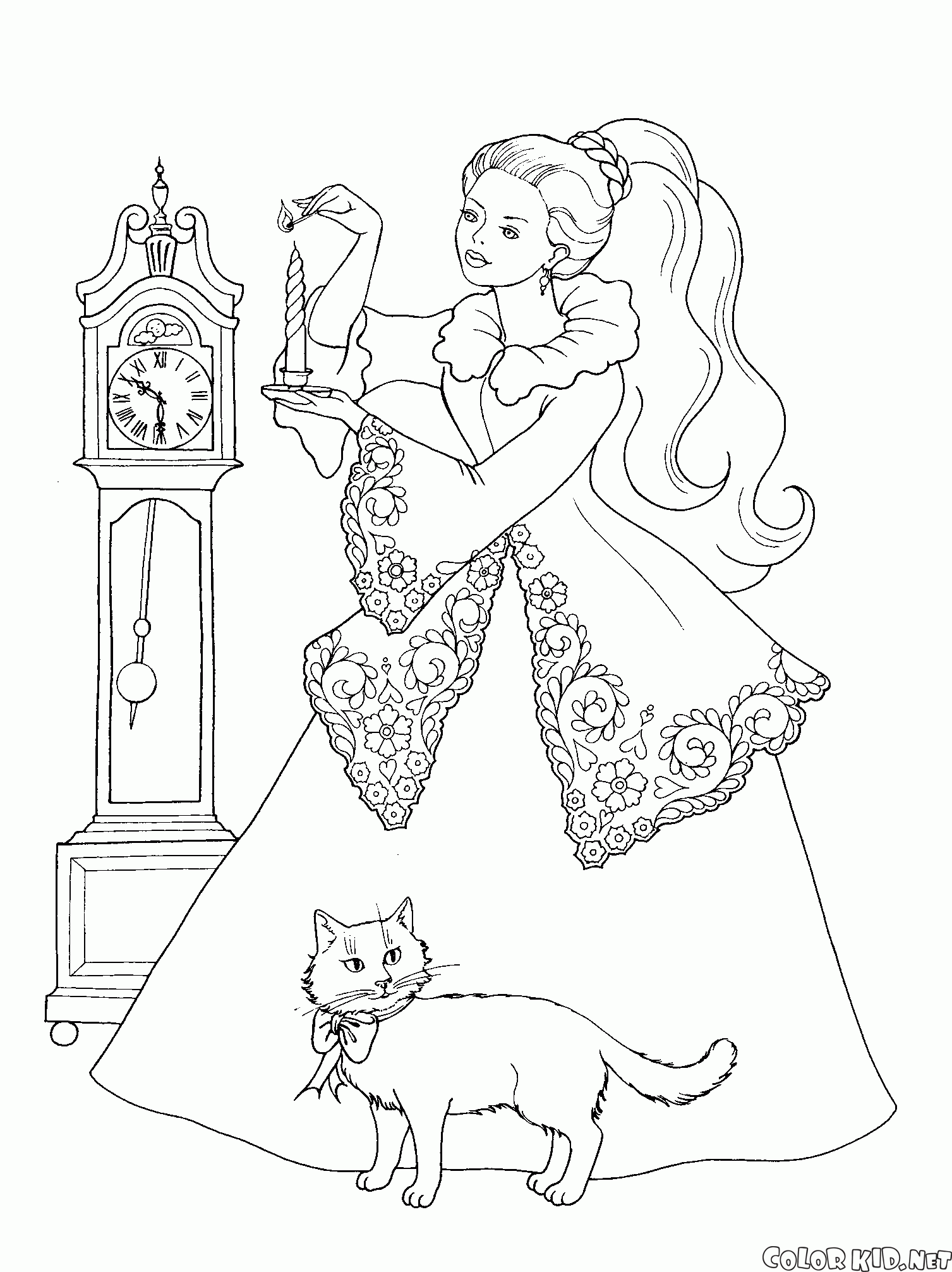 姫と猫