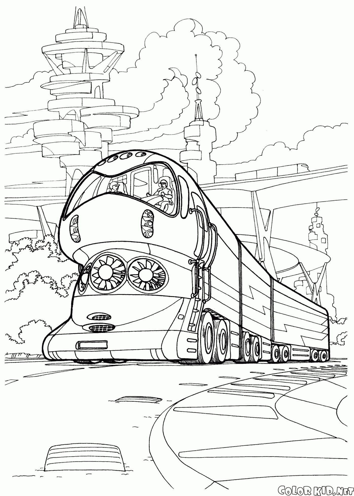 ハイテク電車