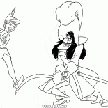 ピーターパンとフック船長