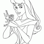 オーロラ姫とローズ