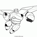 更新されたロボットのベイマックス