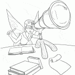 落書きと彼の望遠鏡