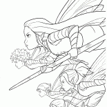 妖精のスカウトによる攻撃