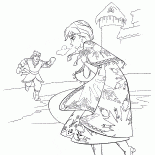 アンナは凍結され、