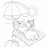 オラフと夏
