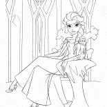 Arendelleの女王エルザ