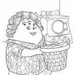 それは洗濯をする時間です