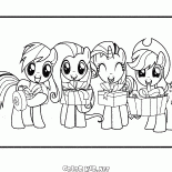 ぬりえ マイリトルポニー ぬりえ マイリトルポニー