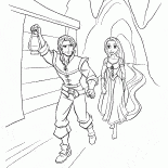 フリンとラプンツェルの脱出