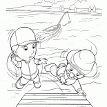 ボートから落ちました