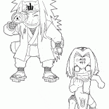 ナルトとサクラ