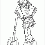 戦士の少女