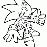 ソニックは正義のために戦います