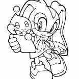 クリーム色の