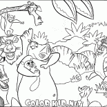 キツネザルとグロリア