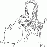 グロリアとかわいいキリン
