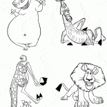 漫画マダガスカル