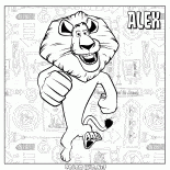 アレックスはダンスを愛し