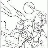 屋根の上レオナルド