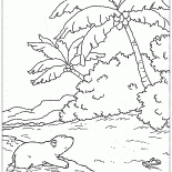 ラースは、航海しました