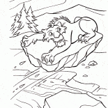 ディエゴは水を恐れています