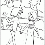 モーグリとガールフレンド