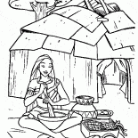 ポカホンタスは料理です