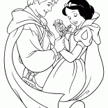 王子は白雪姫と恋にあります