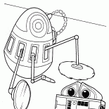 ロボットとウォーリー