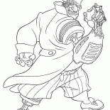 怒っているサイボーグ