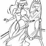 ミラーでリトルマーメイド