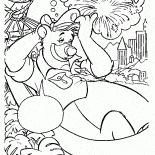 ハンモックにいるバルー