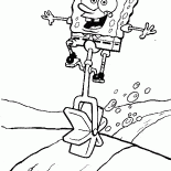 スポンジスタントマン