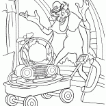 悪役がデバイスを盗みました