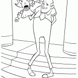 パペットショーの俳優