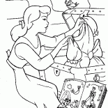 胸からドレス