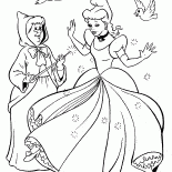 新シンデレ​​ラのドレス