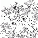 友人とバンビ