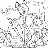 ノウサギとバンビ