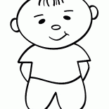 穏やかな少年