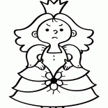 怒っているプリンセス