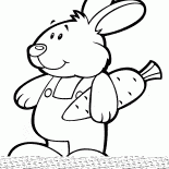 ニンジンとウサギ