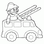 玩具消防車