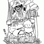 スケルトン海賊