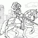武装馬術騎士