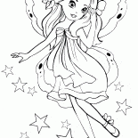 飛行中のプリンセス妖精