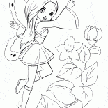 魔法の杖と妖精