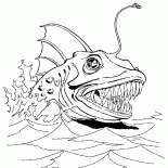 海のモンスター